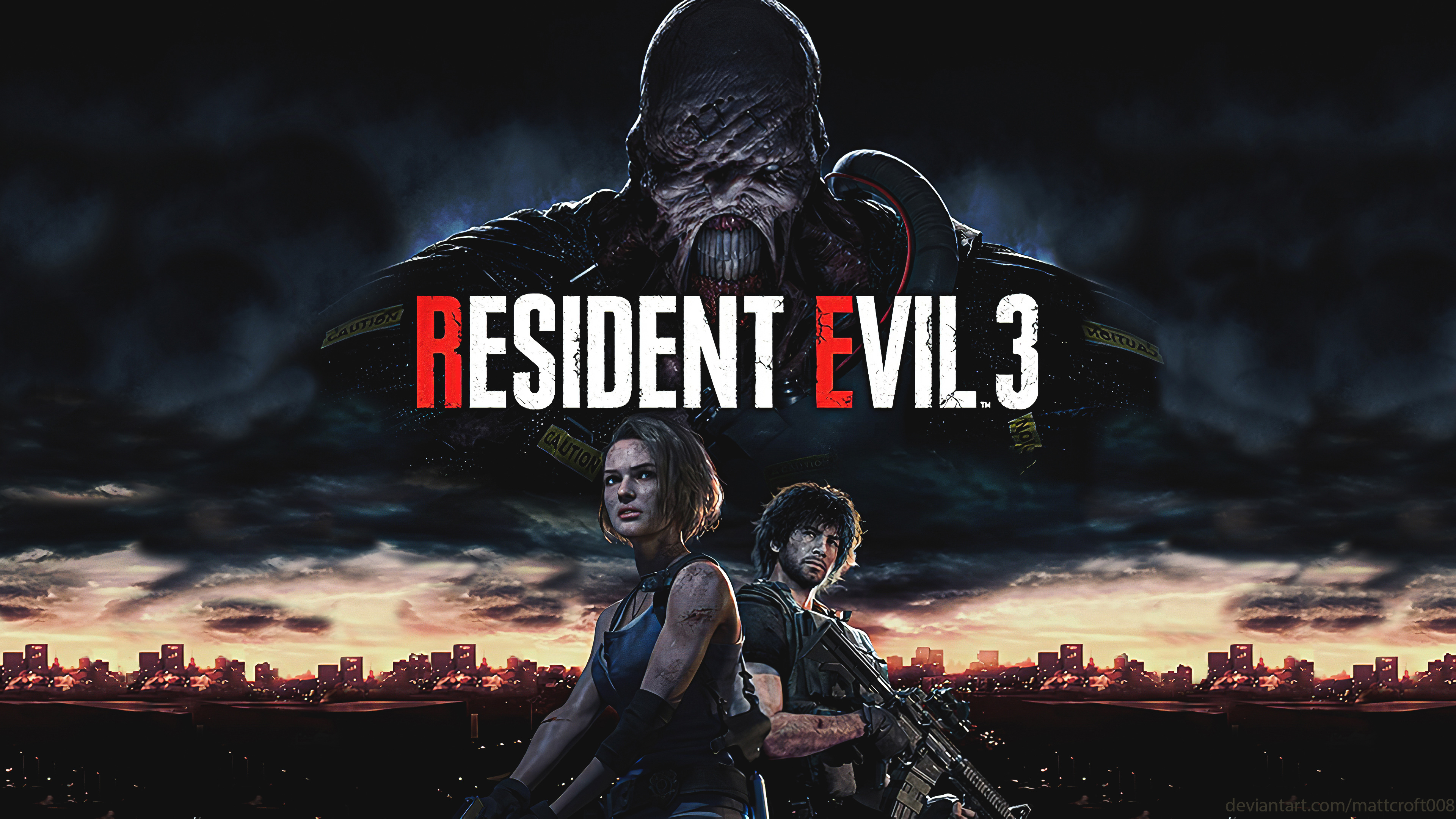 An image from the Resident Evil 3 Remake