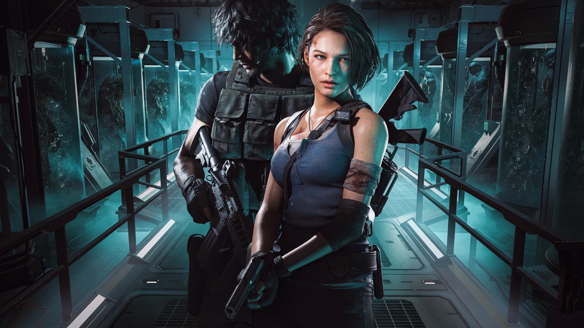 Story from the RE3 remake