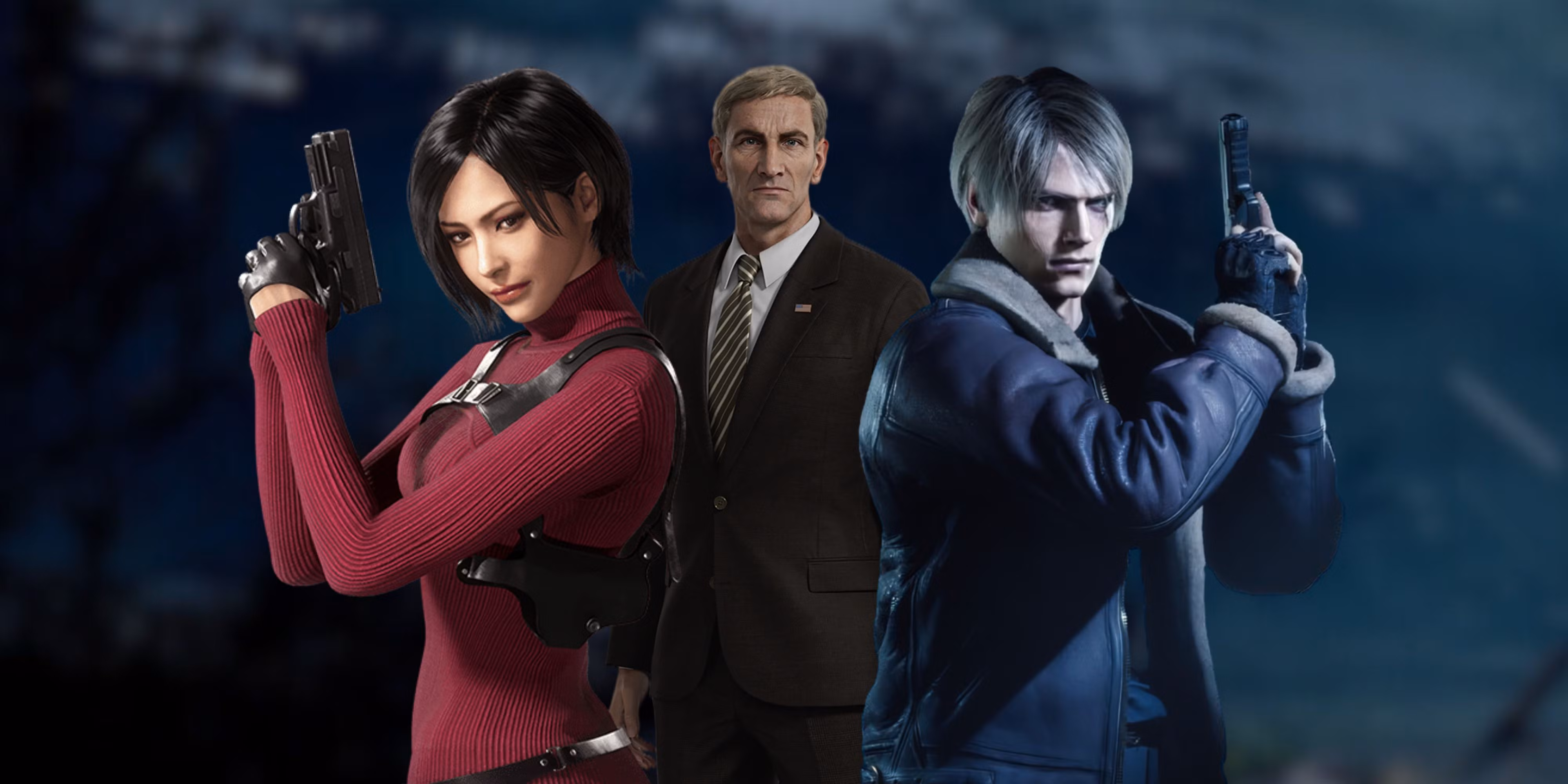 Characters from the RE3 remake