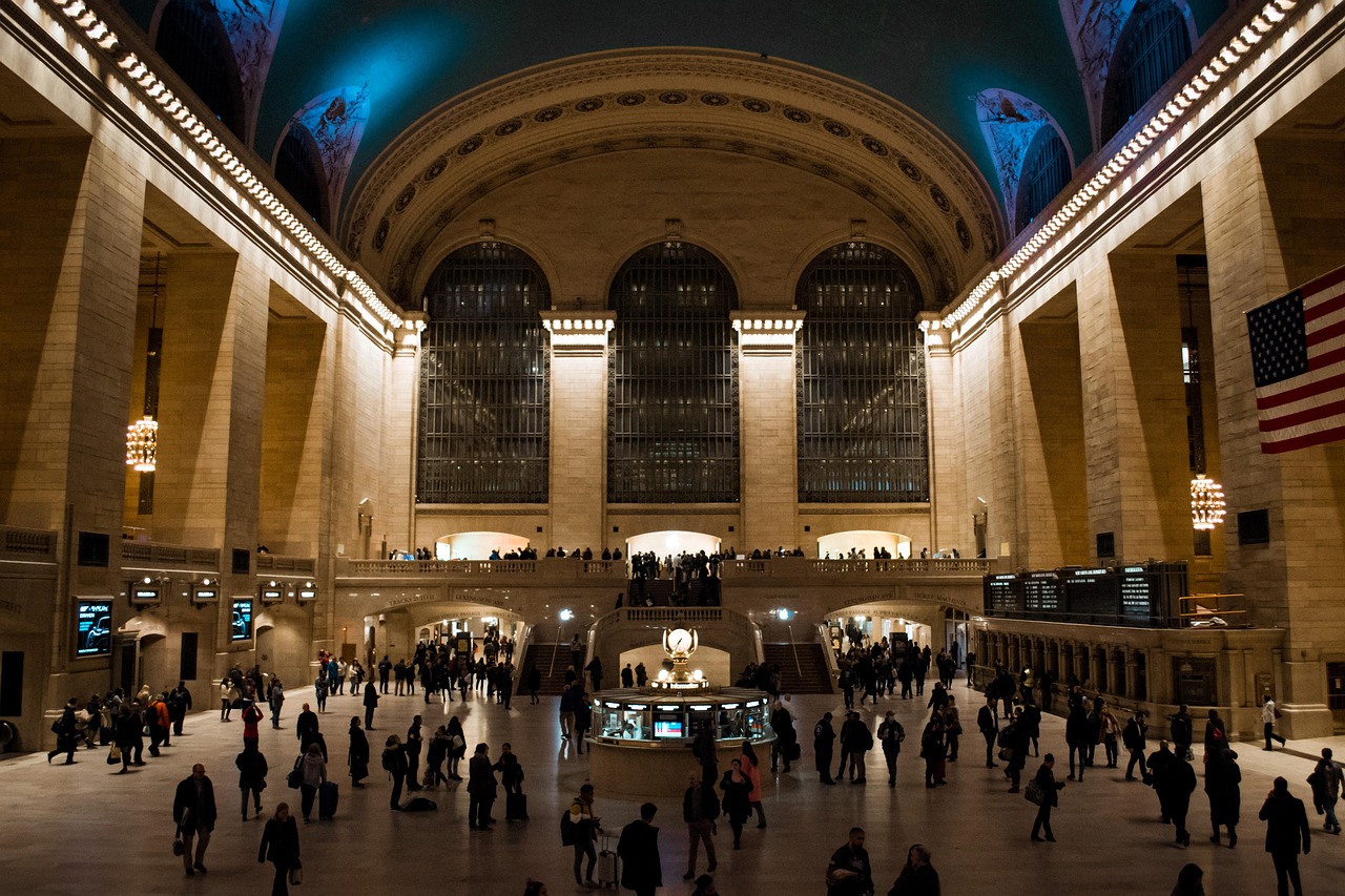 The main concourse of Grand Central Terminal