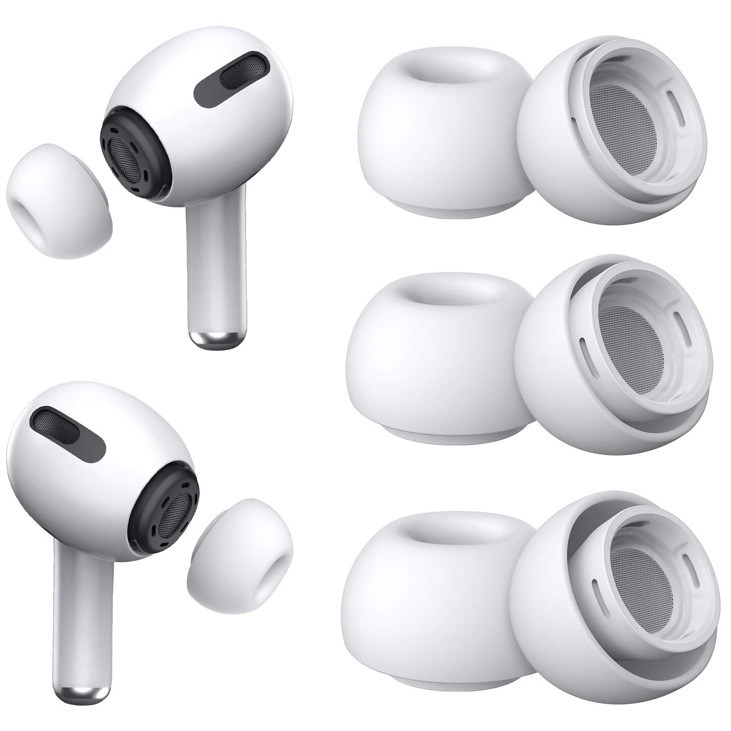AirPods Pro 3 customizable ear tips for all-day comfort