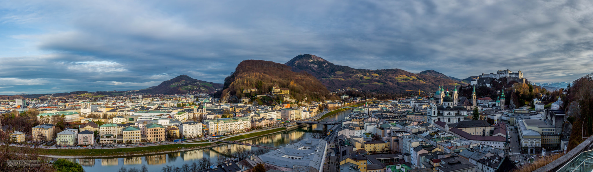 Saltzburg birds eye view