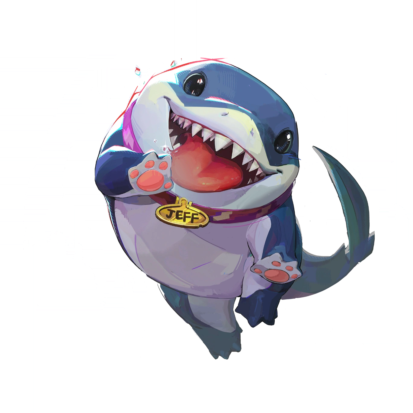 Jeff the Landshark Hero Portrait