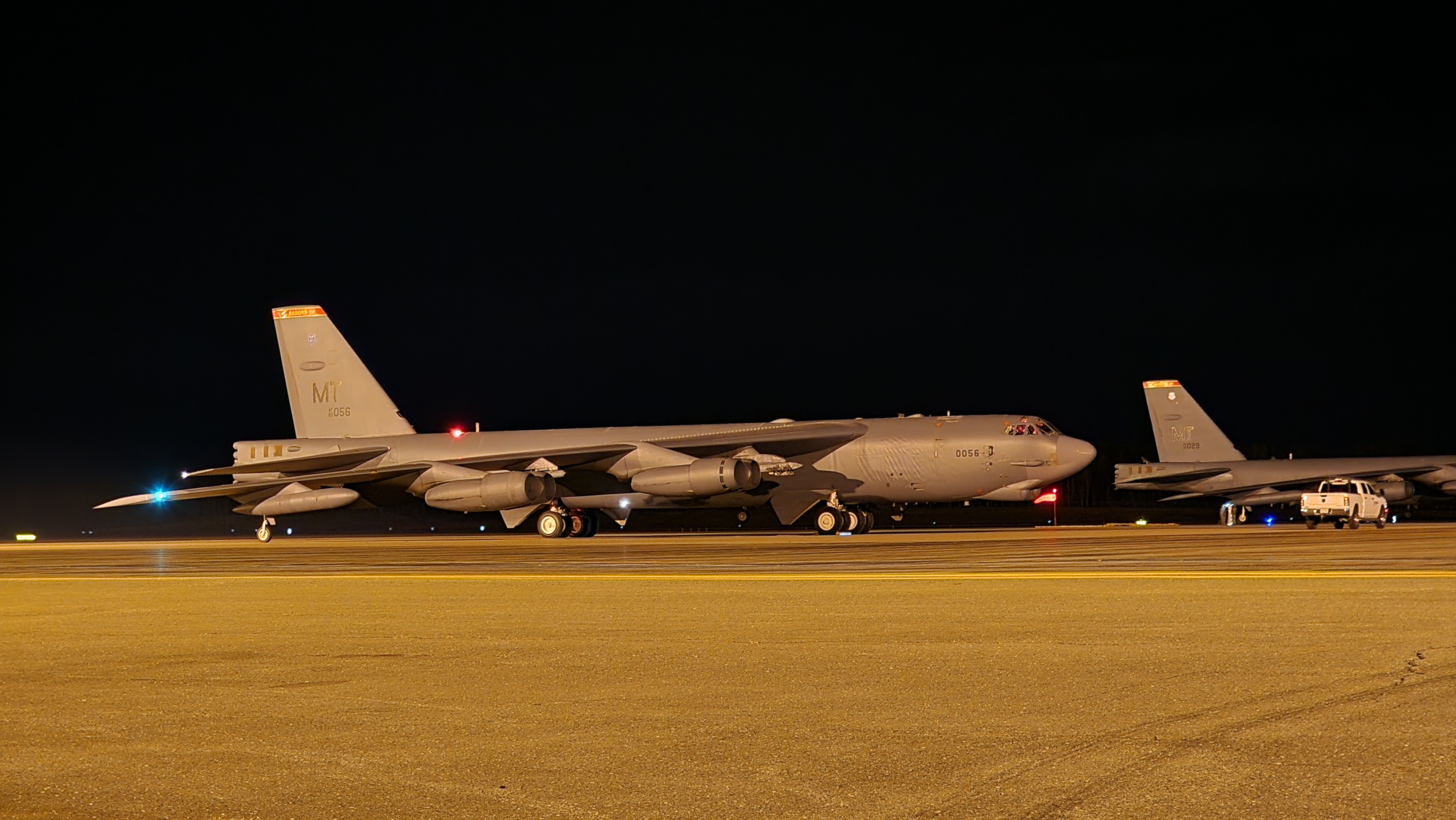 B-52 Stratofortress Bomber (Nighttime)